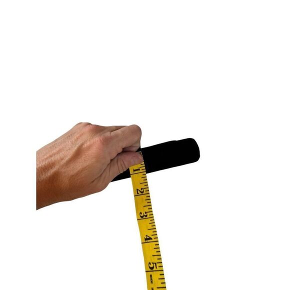 Vintage Victorias Secret Black Velvet Clutch Purse With Gold Heart Accent - Picture 7 of 9